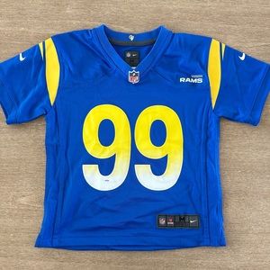 Youth Nike Aaron Donald Royal Los Angeles Rams Game Jersey size youth M